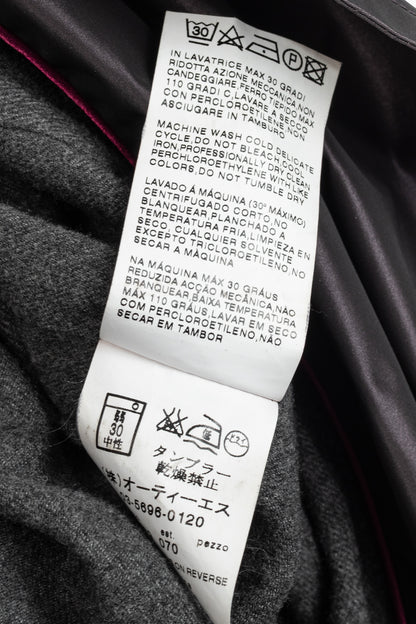 Weekend Max Mara Purple Taffeta Double-Breasted Belted Trench Coat