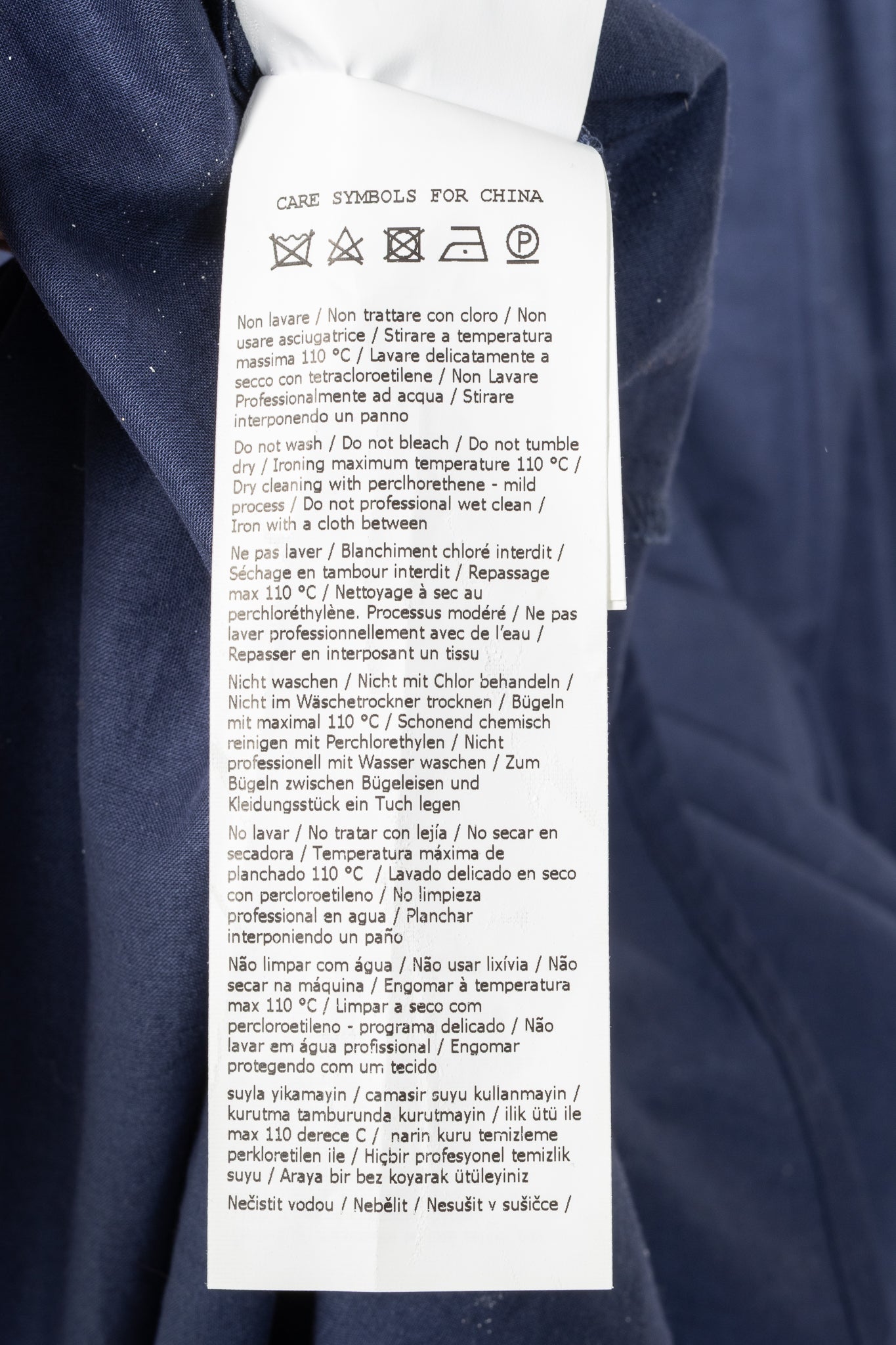 Weekend Max Mara Parole Blue Cotton Knit & Poplin Midi Dress