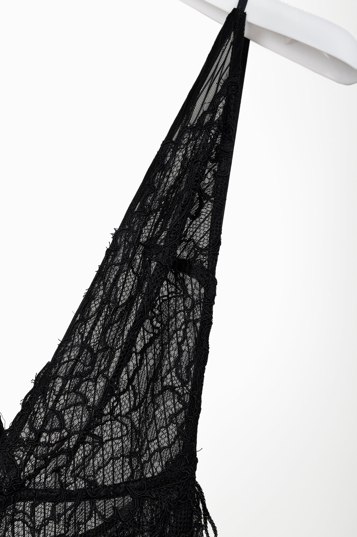 Michael Costello x REVOLVE Roland Black Lace Jumpsuit