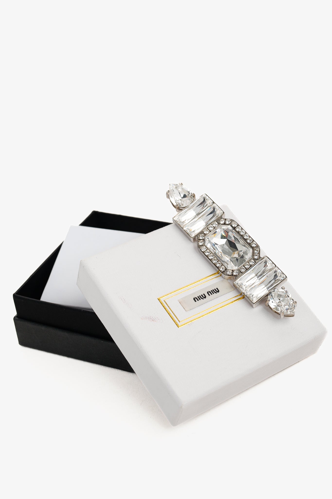 Miu Miu AW/20 Crystal Brooch
