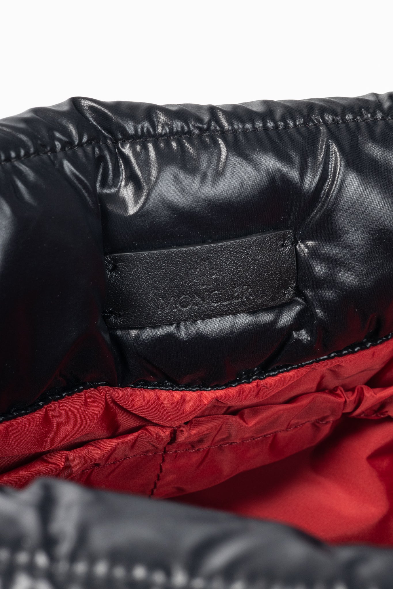 Moncler Mommy Black Quilted-Nylon "Tote" Bag
