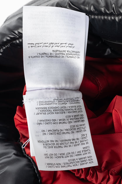 Moncler Mommy Black Quilted-Nylon "Tote" Bag