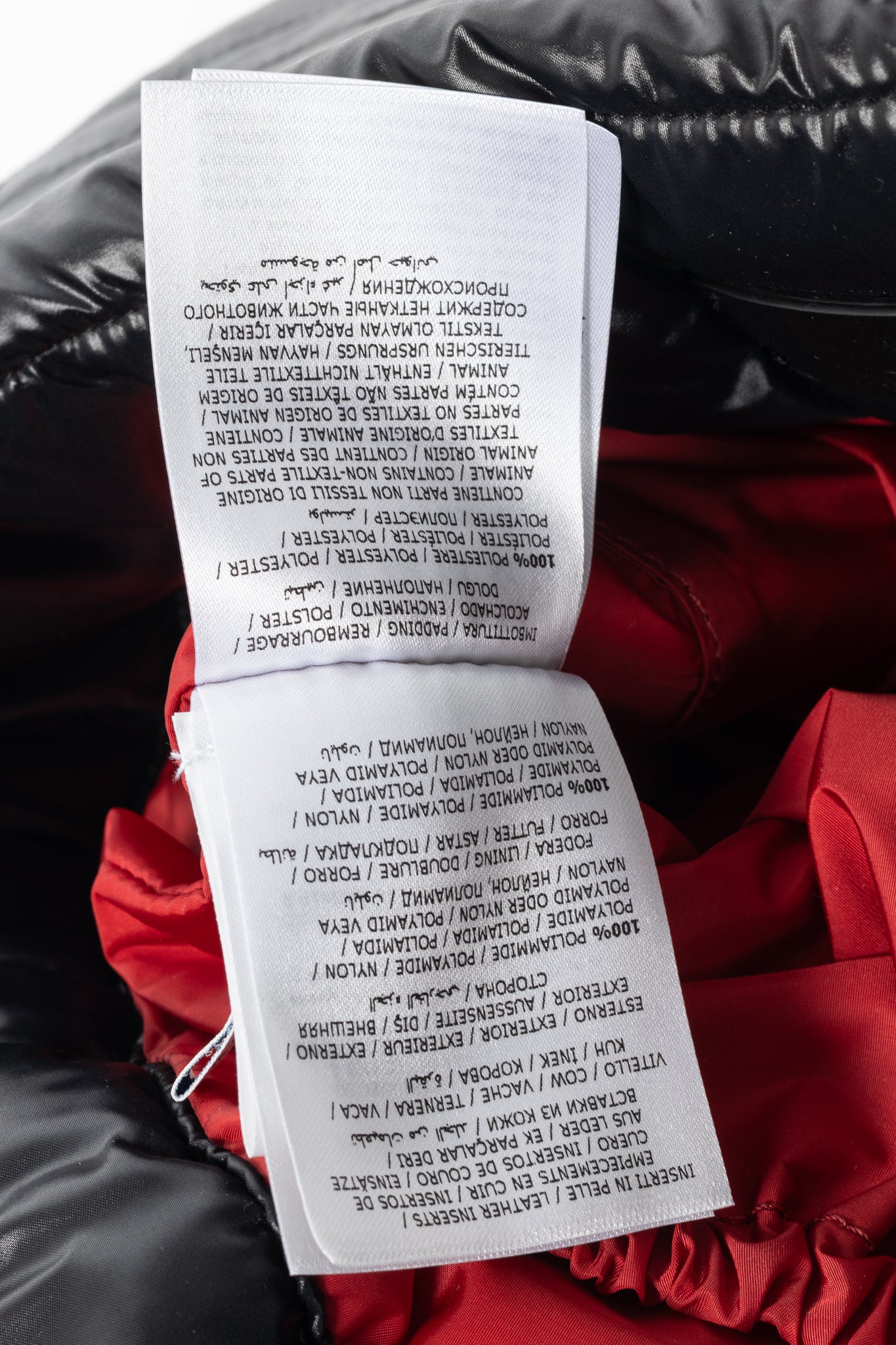 Moncler Mommy Black Quilted-Nylon "Tote" Bag