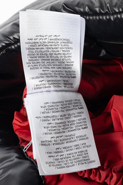 Moncler Mommy Black Quilted-Nylon "Tote" Bag