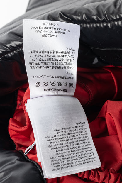 Moncler Mommy Black Quilted-Nylon "Tote" Bag