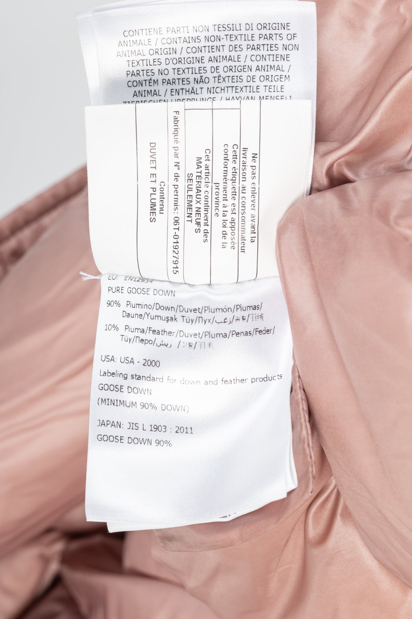 Moncler Serin Pink Quilted Hooded Down Jacket