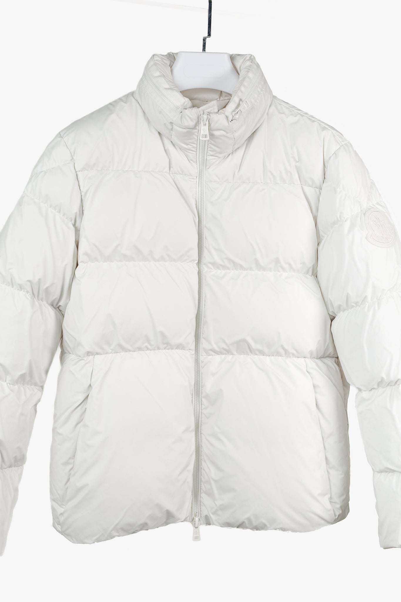 Moncler Genius Akishima White Quilted Down Jacket