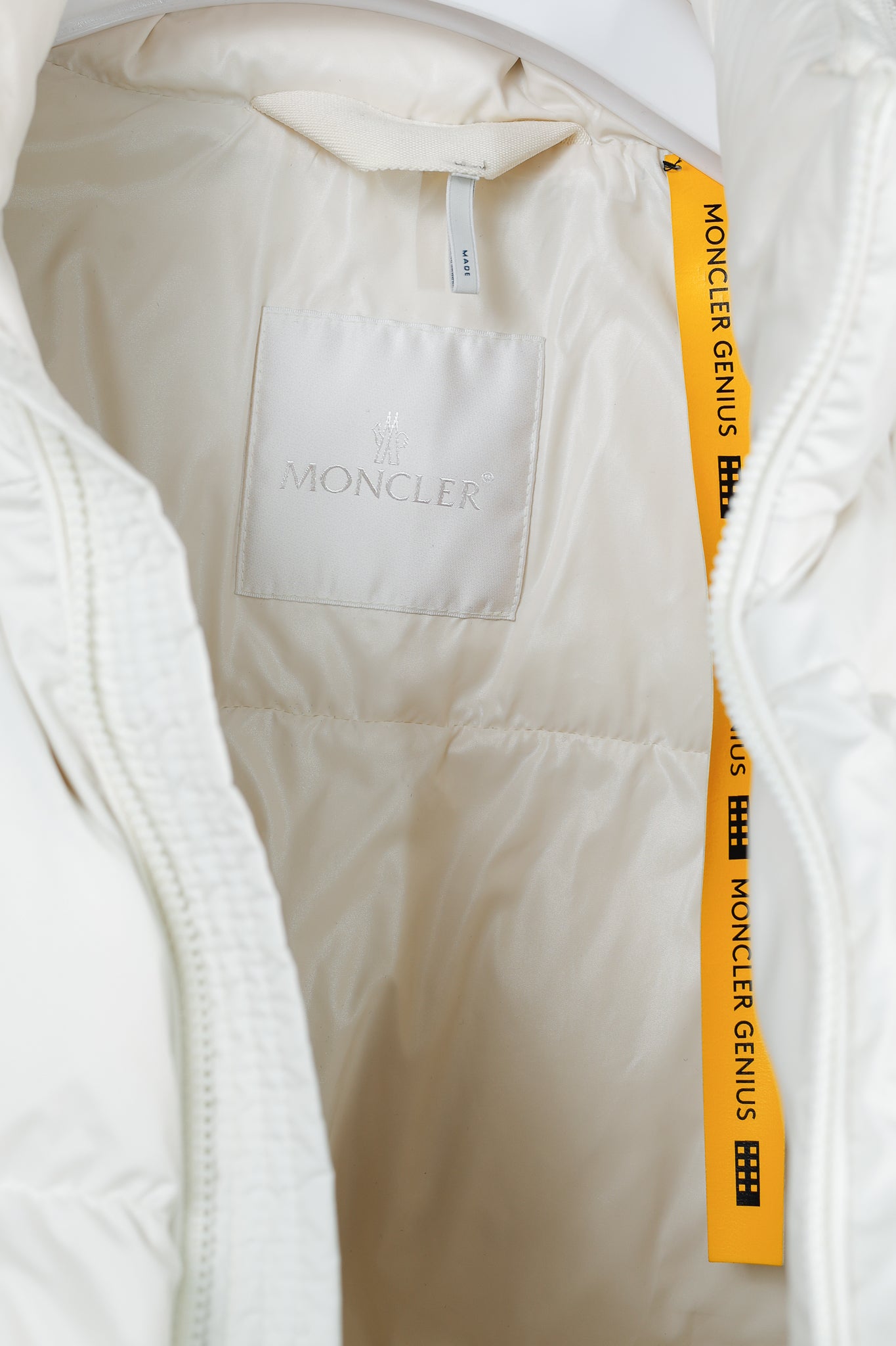 Moncler Genius Akishima White Quilted Down Jacket