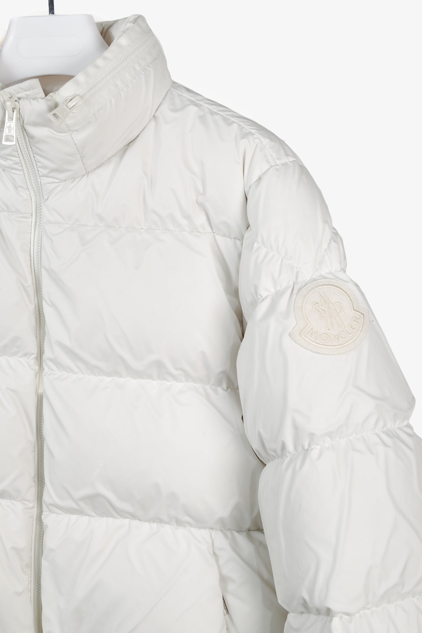 Moncler Genius Akishima White Quilted Down Jacket