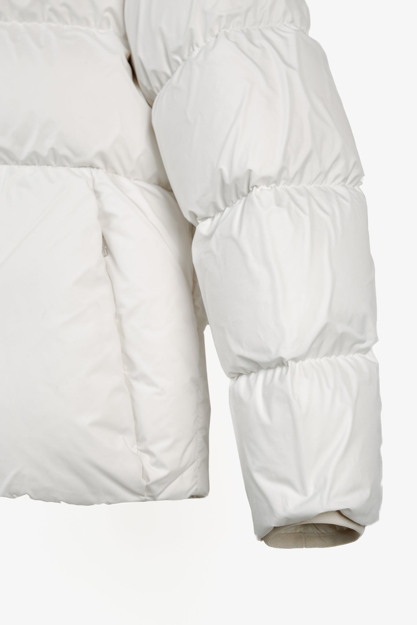 Moncler Genius Akishima White Quilted Down Jacket