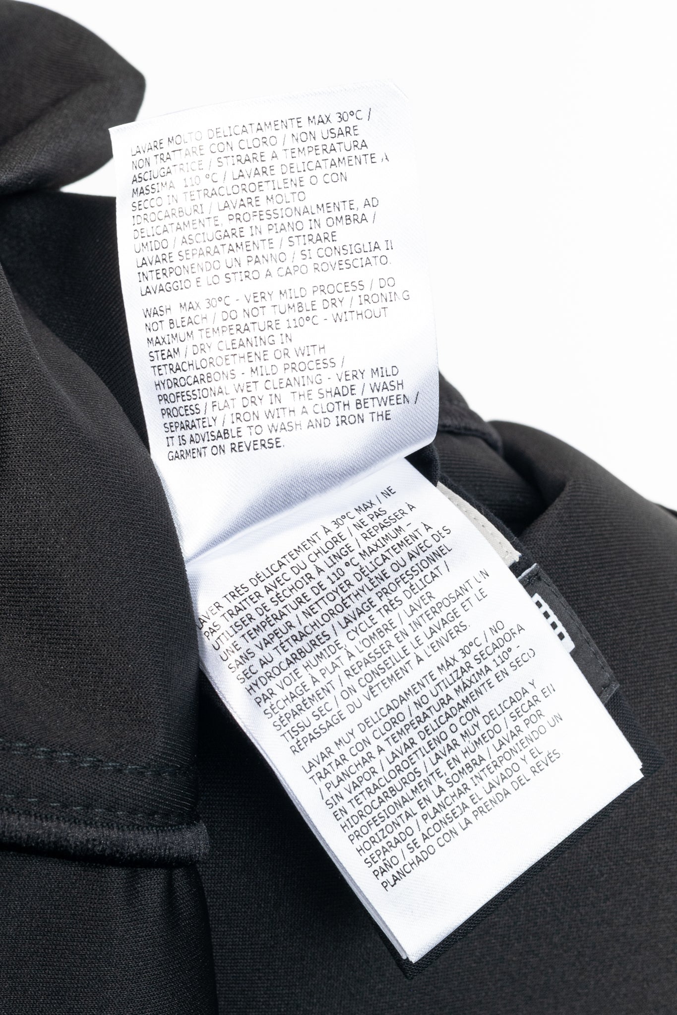Moncler Genius 2 Moncler 1952 Black Faux-Leather A-Line Midi Skirt