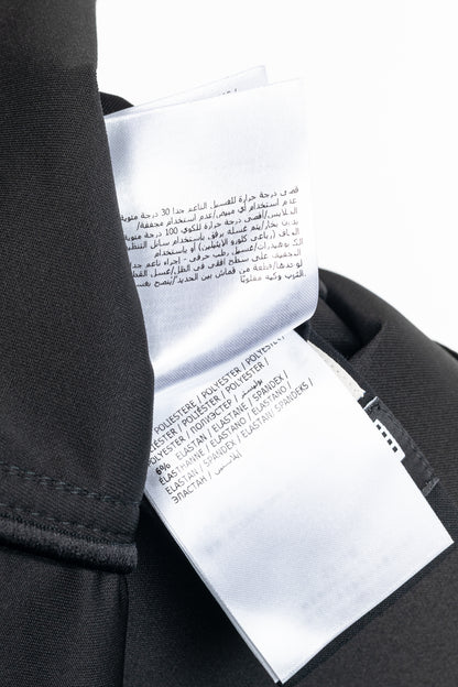 Moncler Genius 2 Moncler 1952 Black Faux-Leather A-Line Midi Skirt