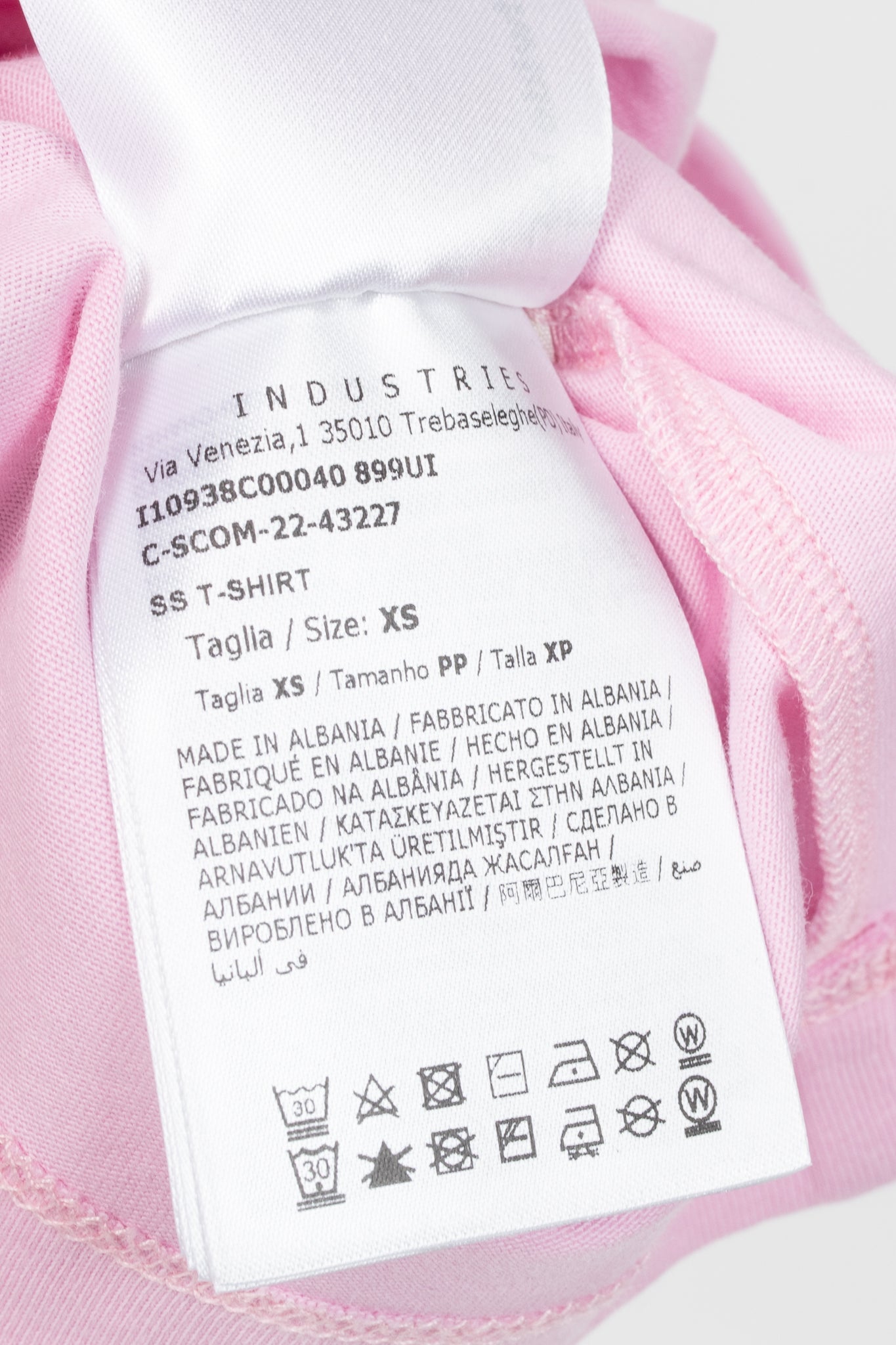 Moncler Pink Cotton Peanuts-Graphic T-Shirt