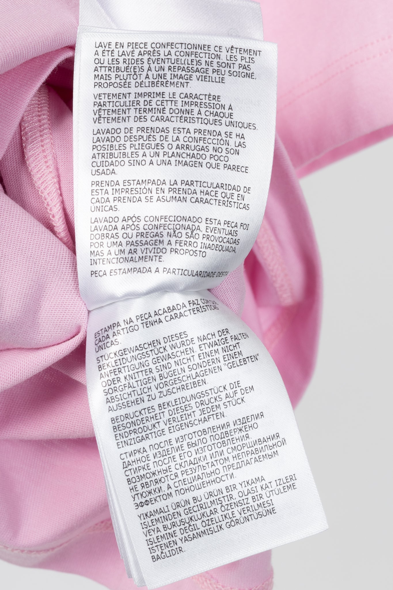 Moncler Pink Cotton Peanuts-Graphic T-Shirt