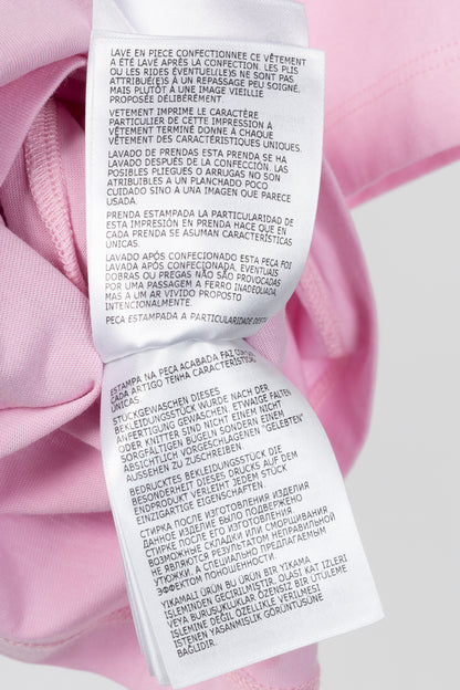 Moncler Pink Cotton Peanuts-Graphic T-Shirt
