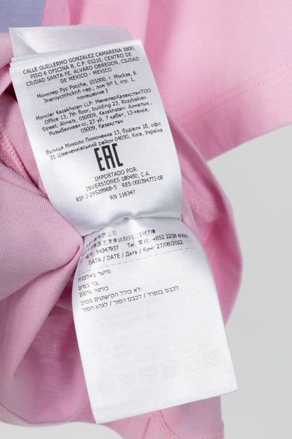 Moncler Pink Cotton Peanuts-Graphic T-Shirt