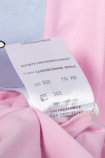 Moncler Pink Cotton Peanuts-Graphic T-Shirt