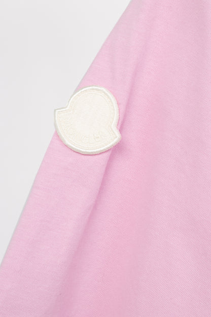 Moncler Pink Cotton Peanuts-Graphic T-Shirt