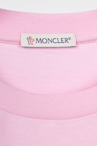 Moncler Pink Cotton Peanuts-Graphic T-Shirt