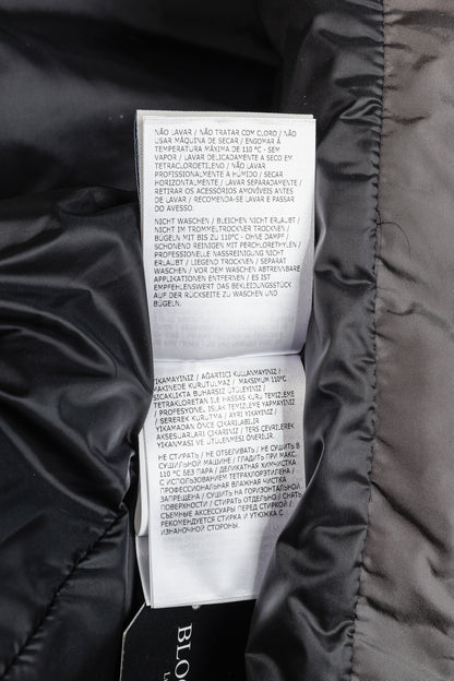 Moncler Ryan Charcoal Nylon & Wool Hooded Down Jacket