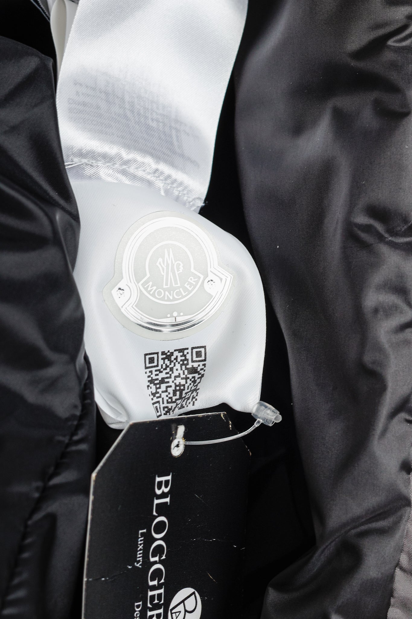 Moncler Ryan Charcoal Nylon & Wool Hooded Down Jacket