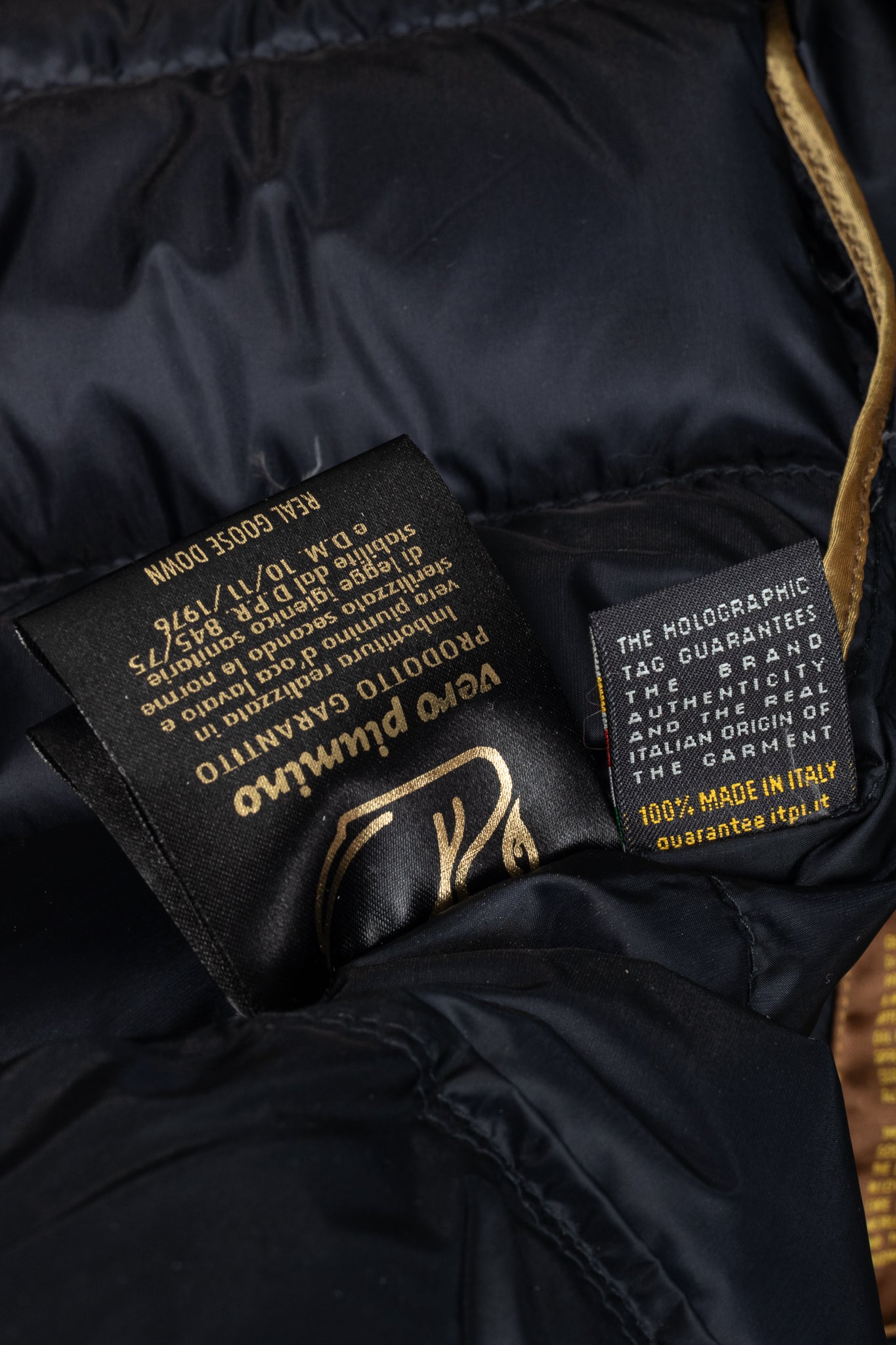 RJ By Ring Jacket Navy Cotton Seersucker Utility Jacket
