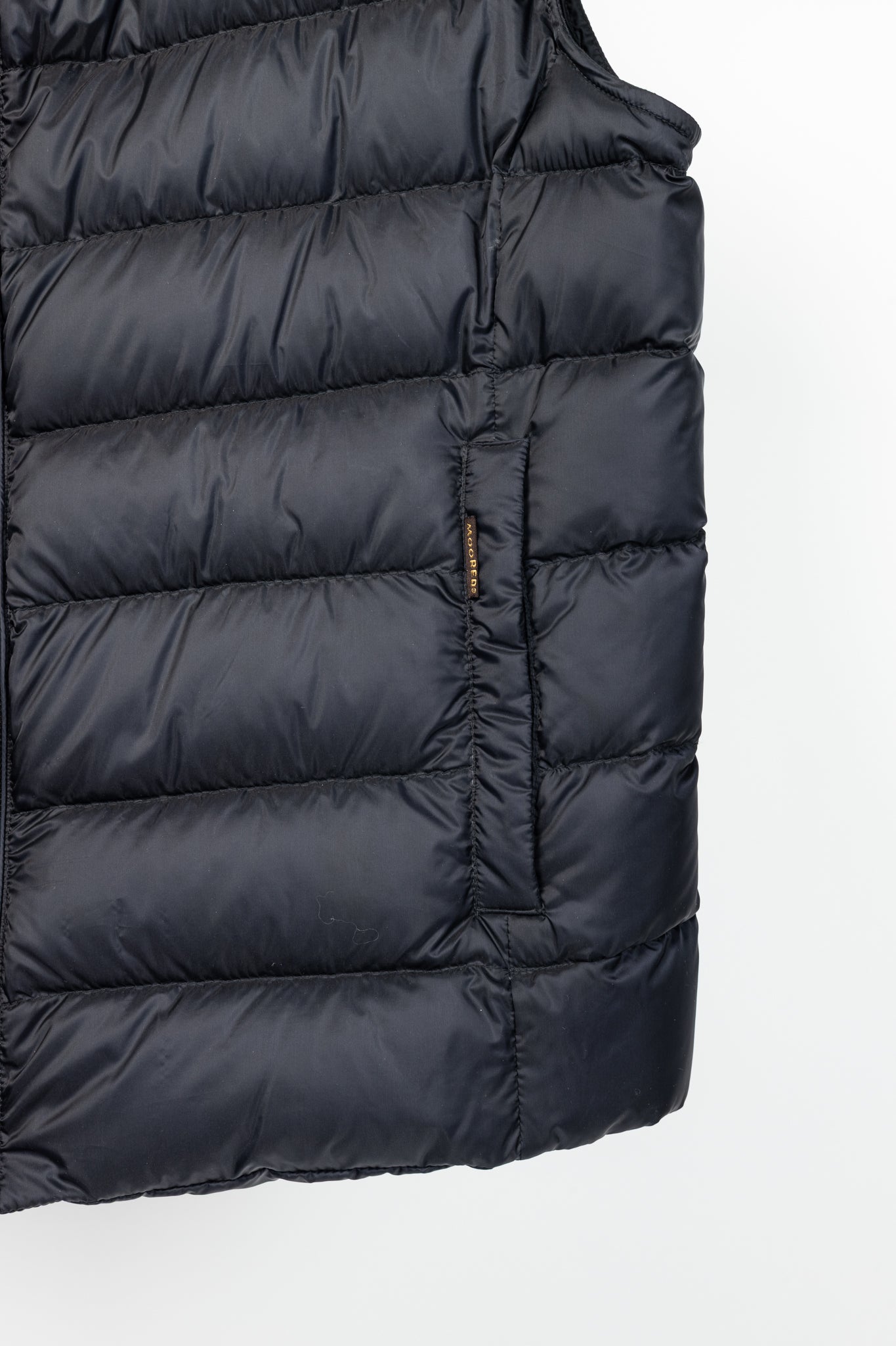 RJ By Ring Jacket Navy Cotton Seersucker Utility Jacket