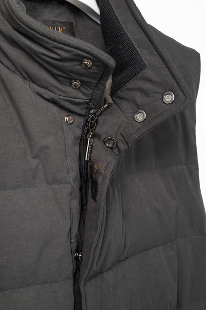 RJ By Ring Jacket Navy Cotton Seersucker Utility Jacket