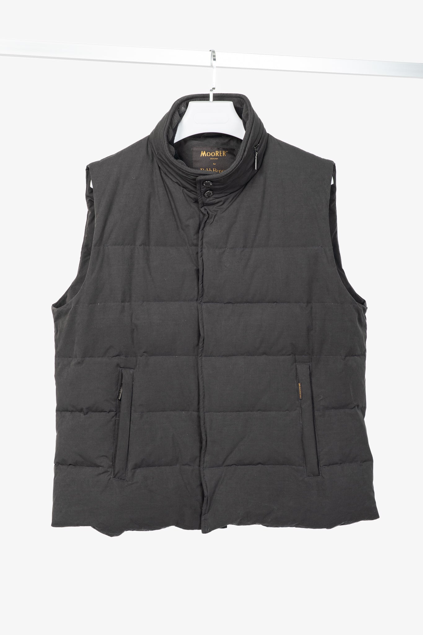 RJ By Ring Jacket Navy Cotton Seersucker Utility Jacket