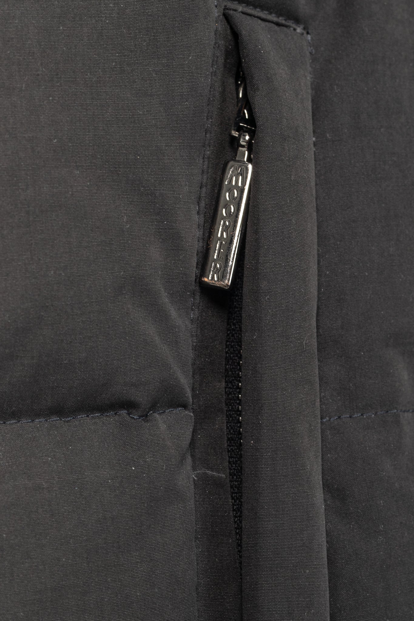 RJ By Ring Jacket Navy Cotton Seersucker Utility Jacket