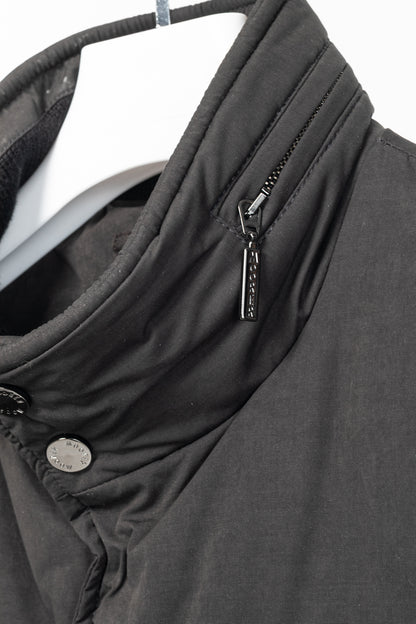 RJ By Ring Jacket Navy Cotton Seersucker Utility Jacket