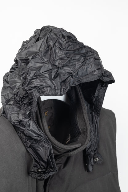RJ By Ring Jacket Navy Cotton Seersucker Utility Jacket