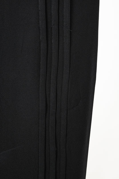 Moschino Cheap and Chic Black Tonal-Piping Sleeveless Dress