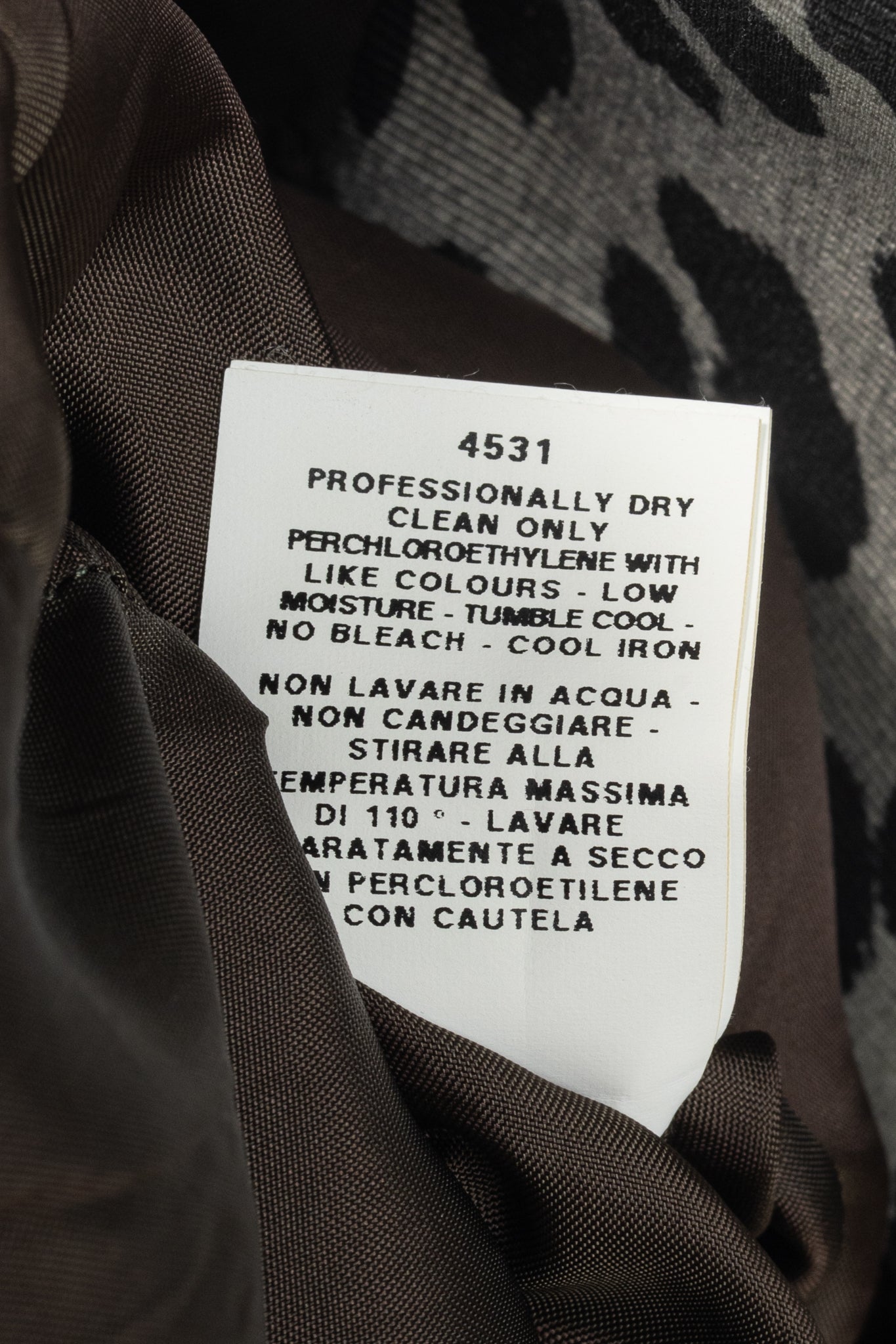 Moschino Cheap and Chic Grey Cotton Leopard Blazer