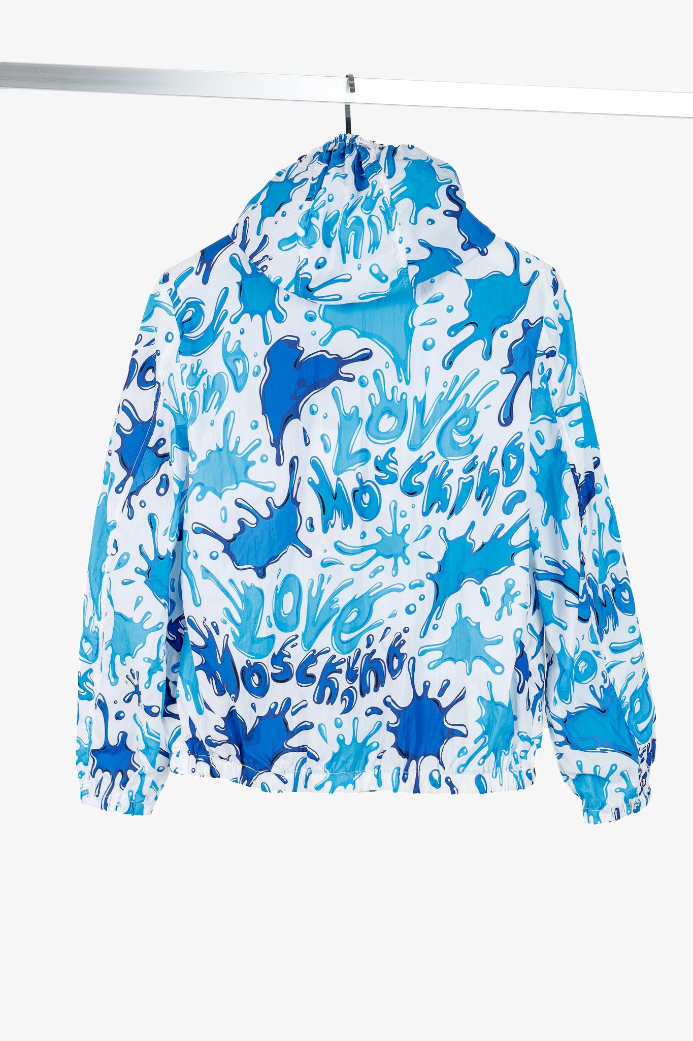 Love Moschino All Splash Logo Zip-Up Jacket