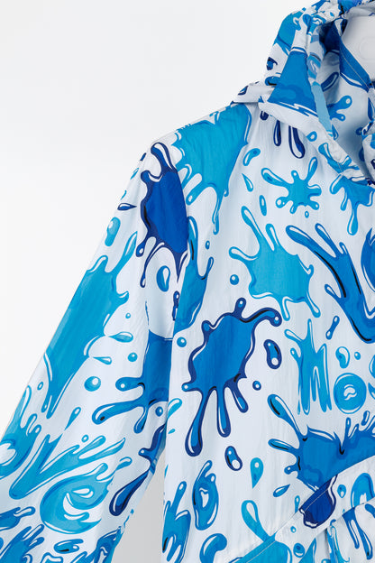 Love Moschino All Splash Logo Zip-Up Jacket