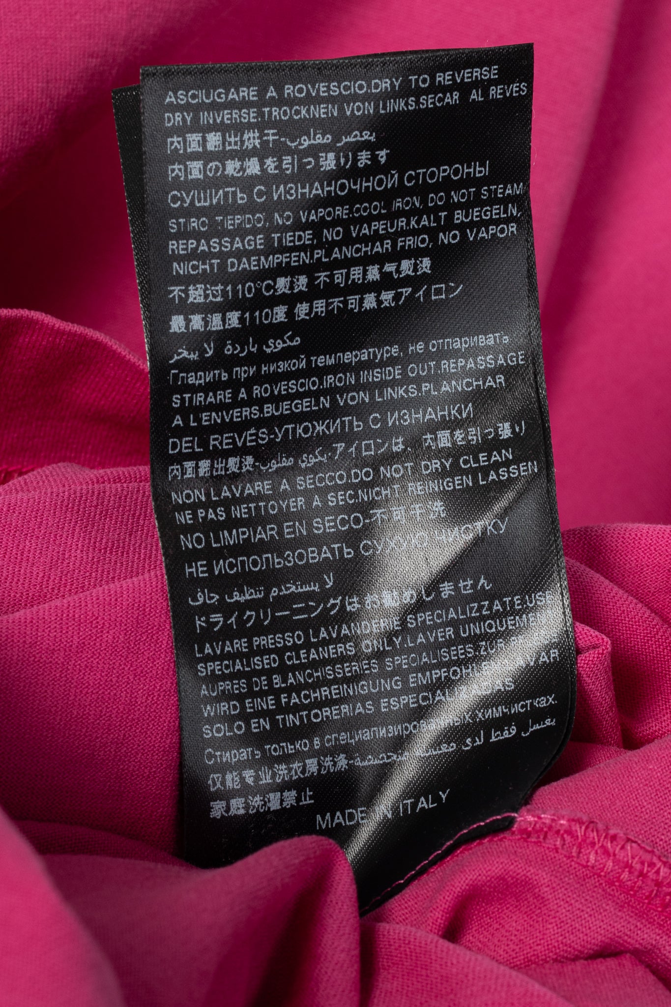 Mr & Mrs Italy Pink Cotton-Jersey Multi-Patch T-Shirt