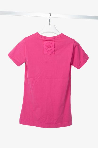 Mr & Mrs Italy Pink Cotton-Jersey Multi-Patch T-Shirt