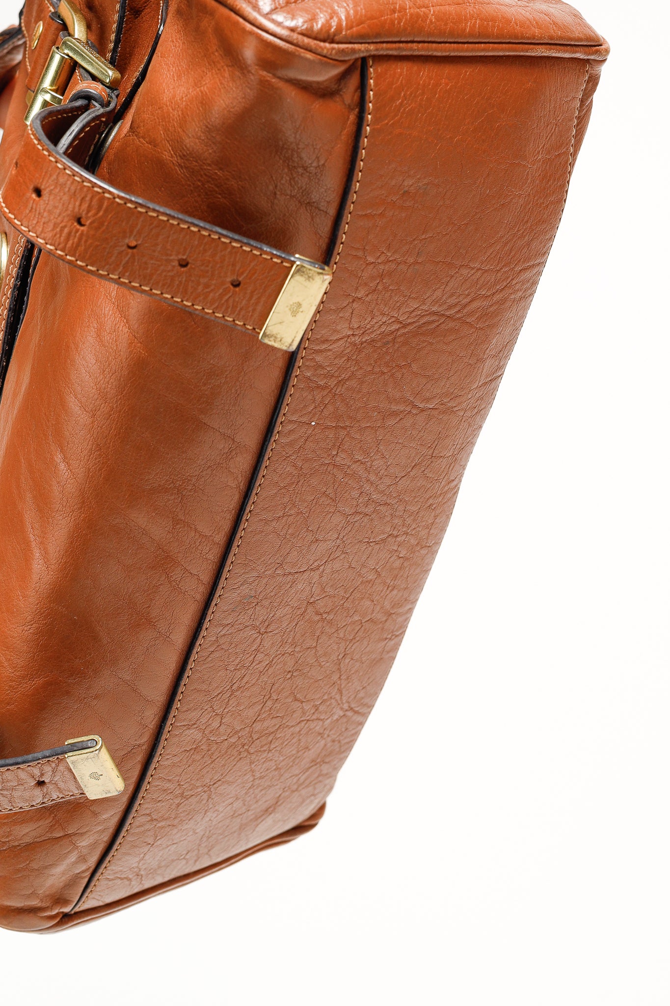 Mulberry Alexa Oak Soft Buffalo Leather Satchel