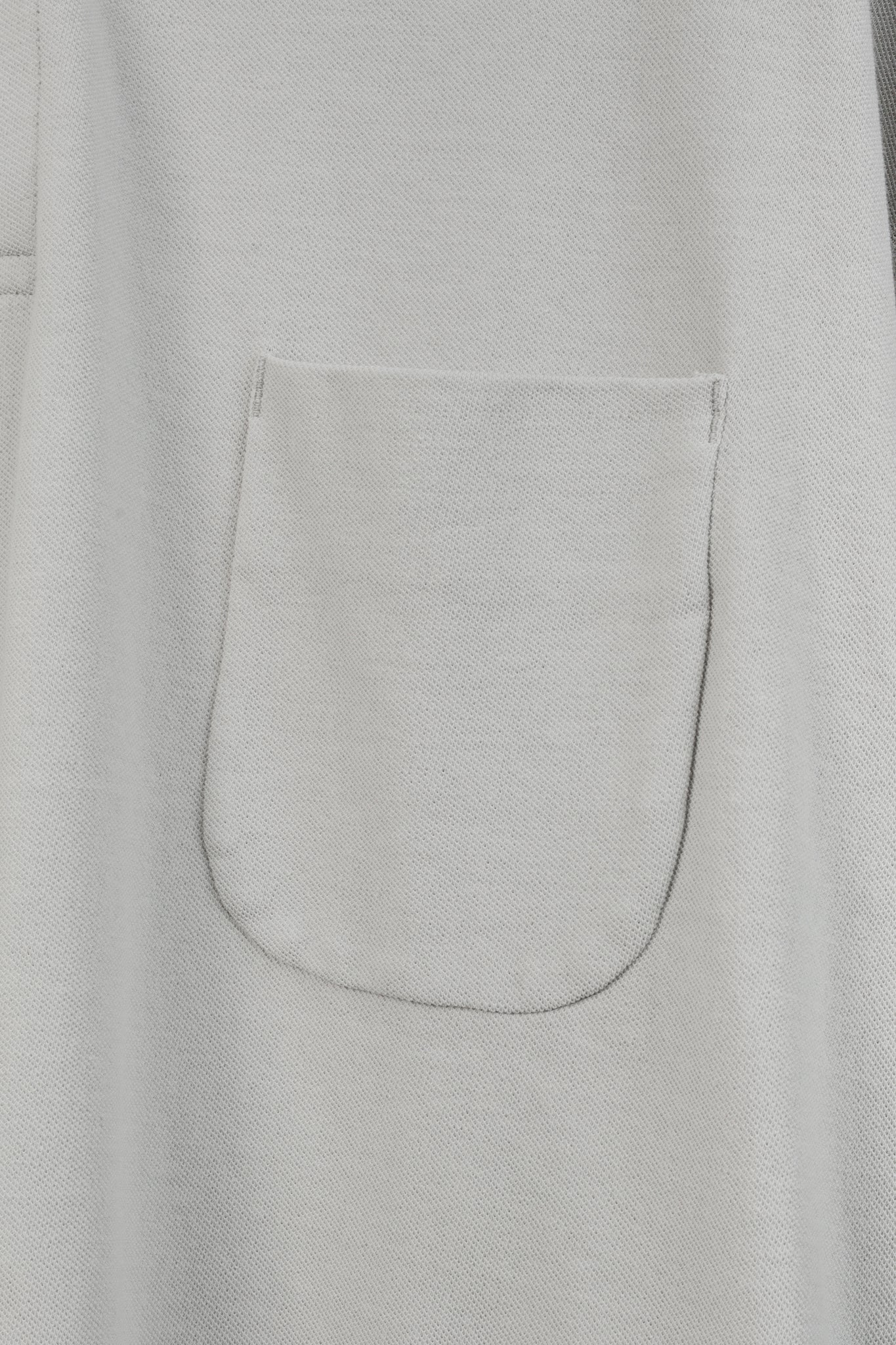 Nanamica SS/24 Light Gray S/S Polo Shirt