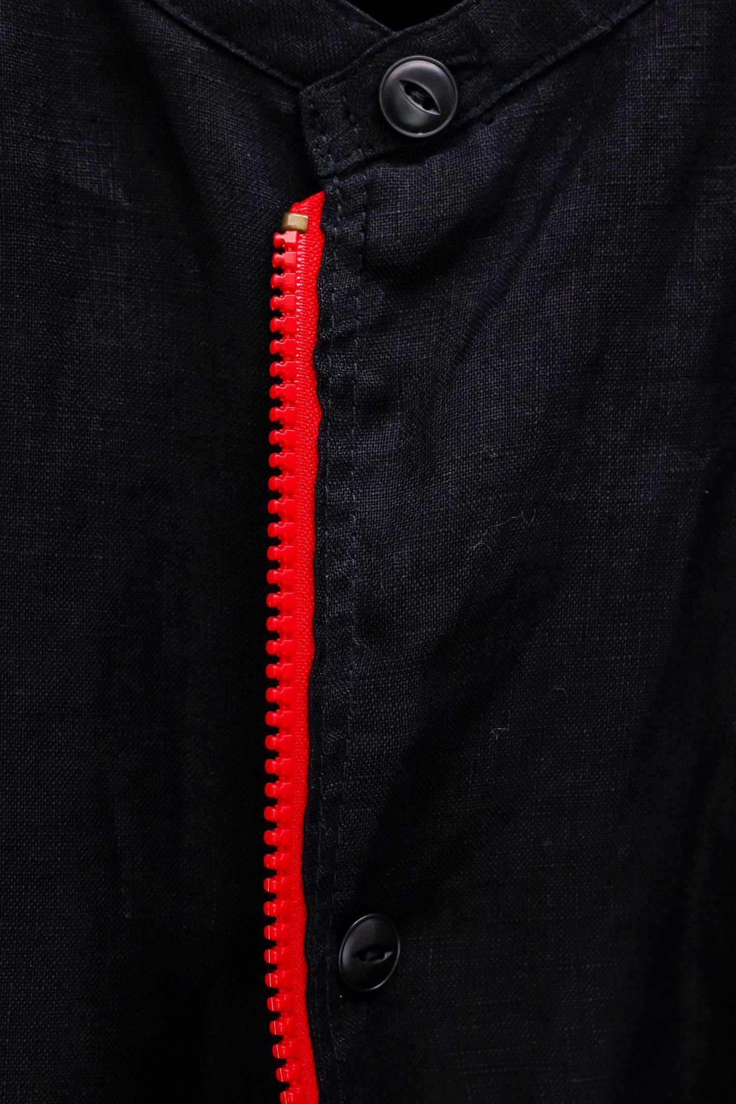 Nonnative Black Linen Shirt