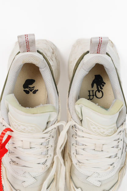 Off-White Odsy-1000 'White Light Grey' Platform Sneakers