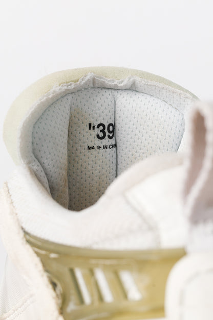 Off-White Odsy-1000 'White Light Grey' Platform Sneakers