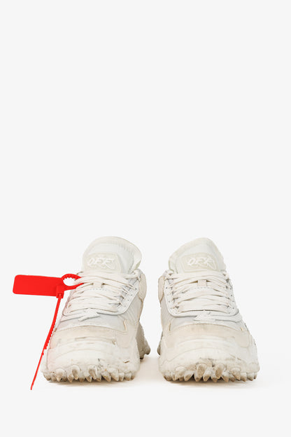 Off-White Odsy-1000 'White Light Grey' Platform Sneakers