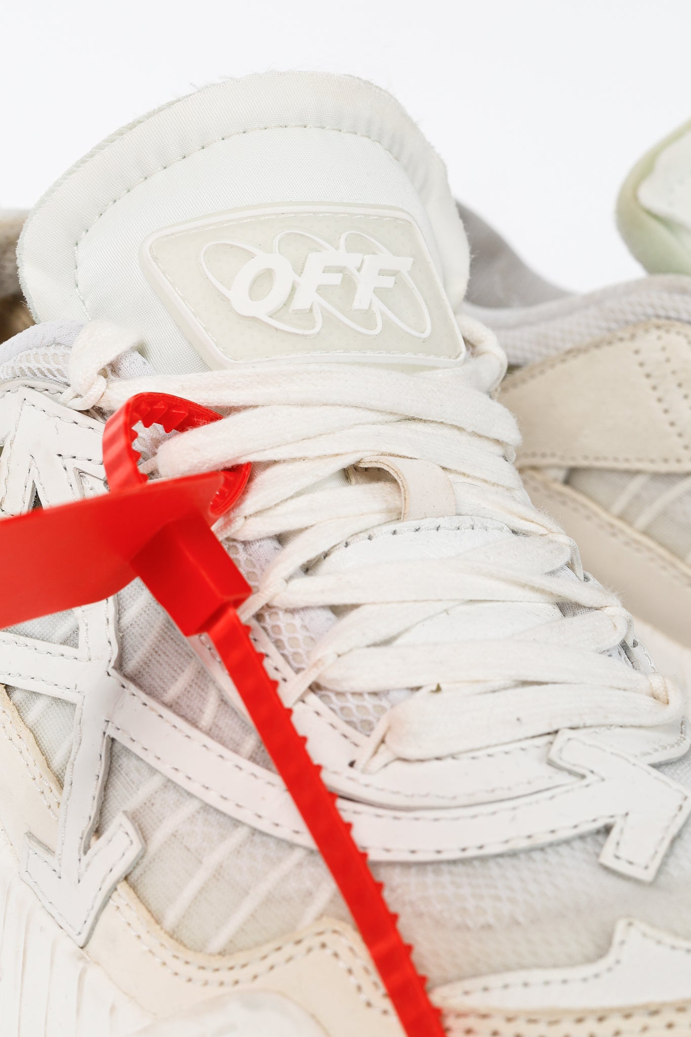 Off-White Odsy-1000 'White Light Grey' Platform Sneakers