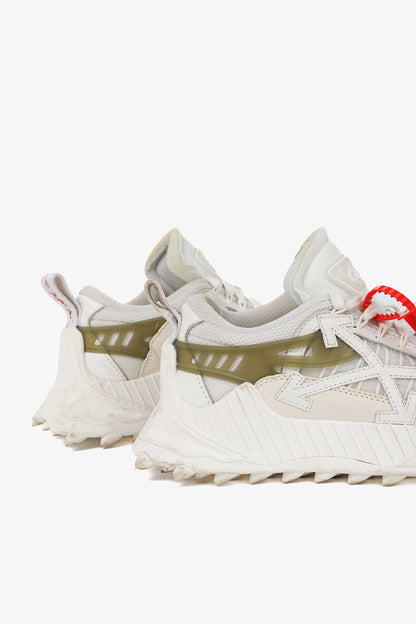 Off-White Odsy-1000 'White Light Grey' Platform Sneakers