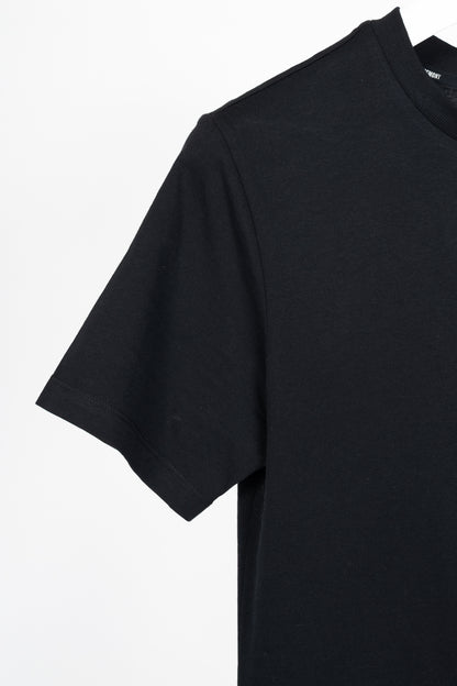Opening Ceremony Black Cotton Flared-Hem Logo T-Shirt Dress