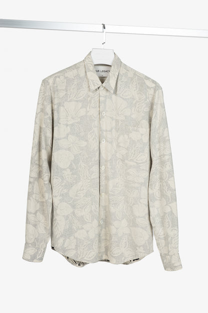 Our Legacy SS15 Six Reversed Fireflowers Silk Buttoned Shirt