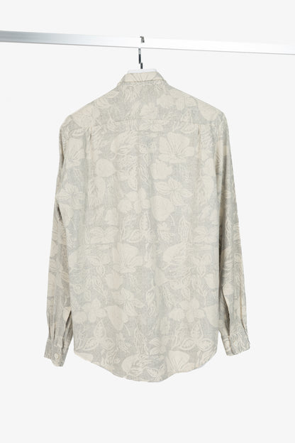 Our Legacy SS15 Six Reversed Fireflowers Silk Buttoned Shirt
