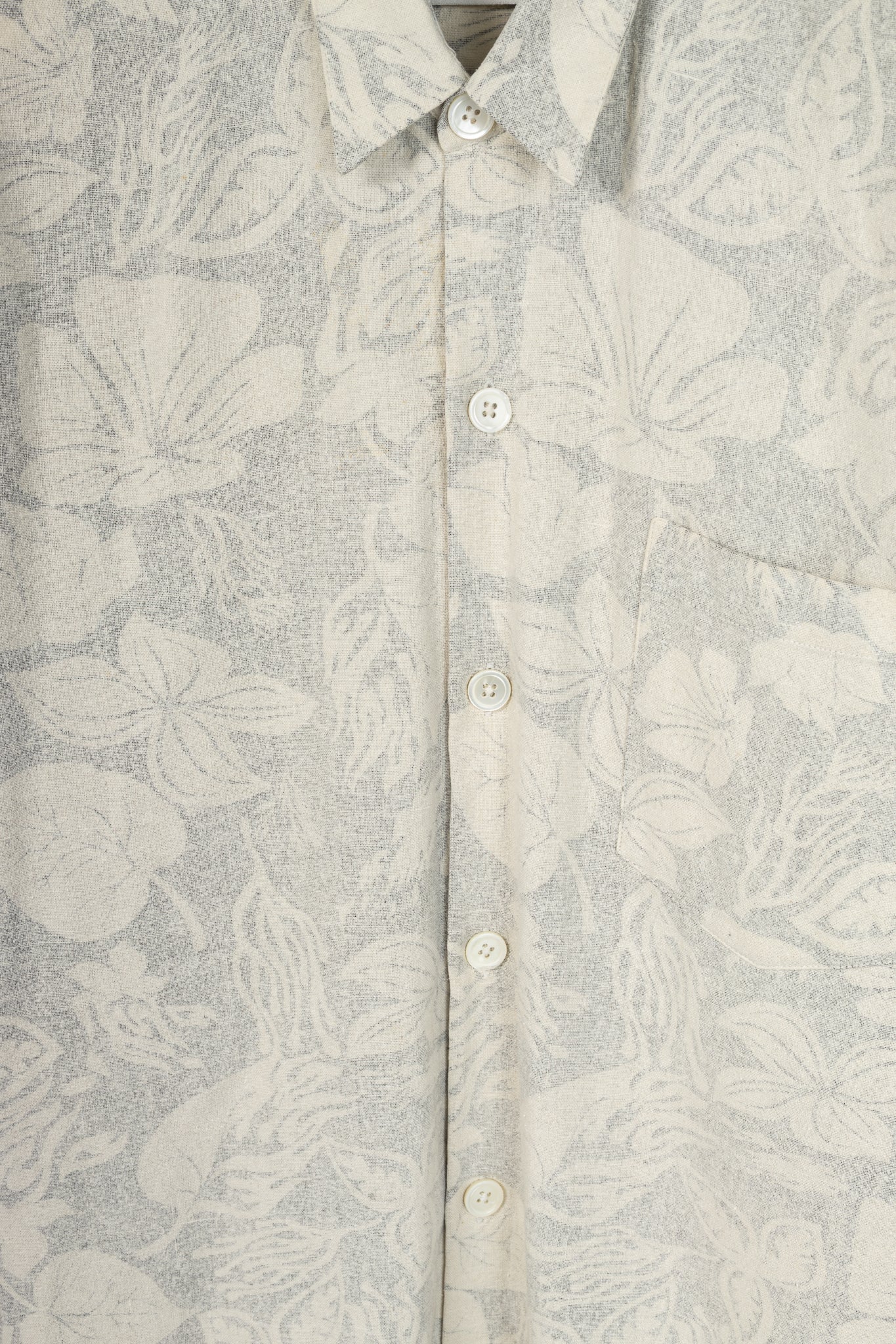Our Legacy SS15 Six Reversed Fireflowers Silk Buttoned Shirt